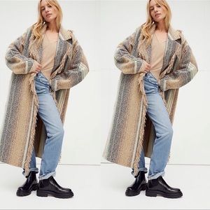Free People We The Free Desert Fringe Coat